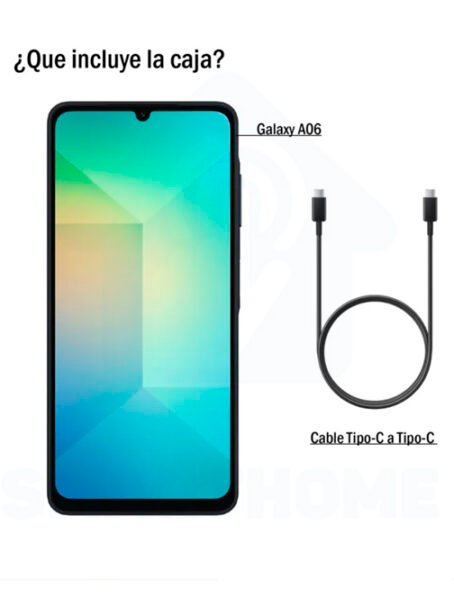 Celular SAMSUNG Galaxy A06 128GB Negro - Image 3