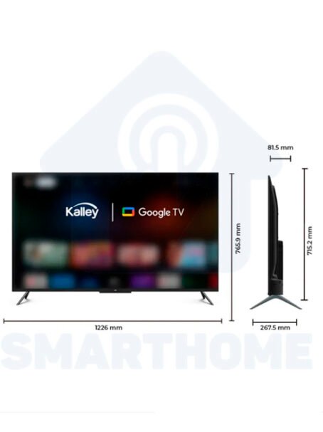 TV KALLEY 55" 139 cm GTV55UHDQV2 4K-UHD QLED Smart TV Google TV - Image 4