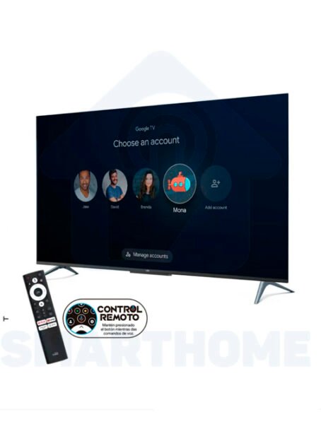 TV KALLEY 55" 139 cm GTV55UHDQV2 4K-UHD QLED Smart TV Google TV - Image 3